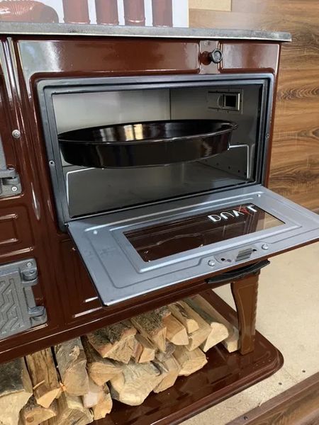 Печь-кухня на дровах с духовкой EK-4012 4012 фото